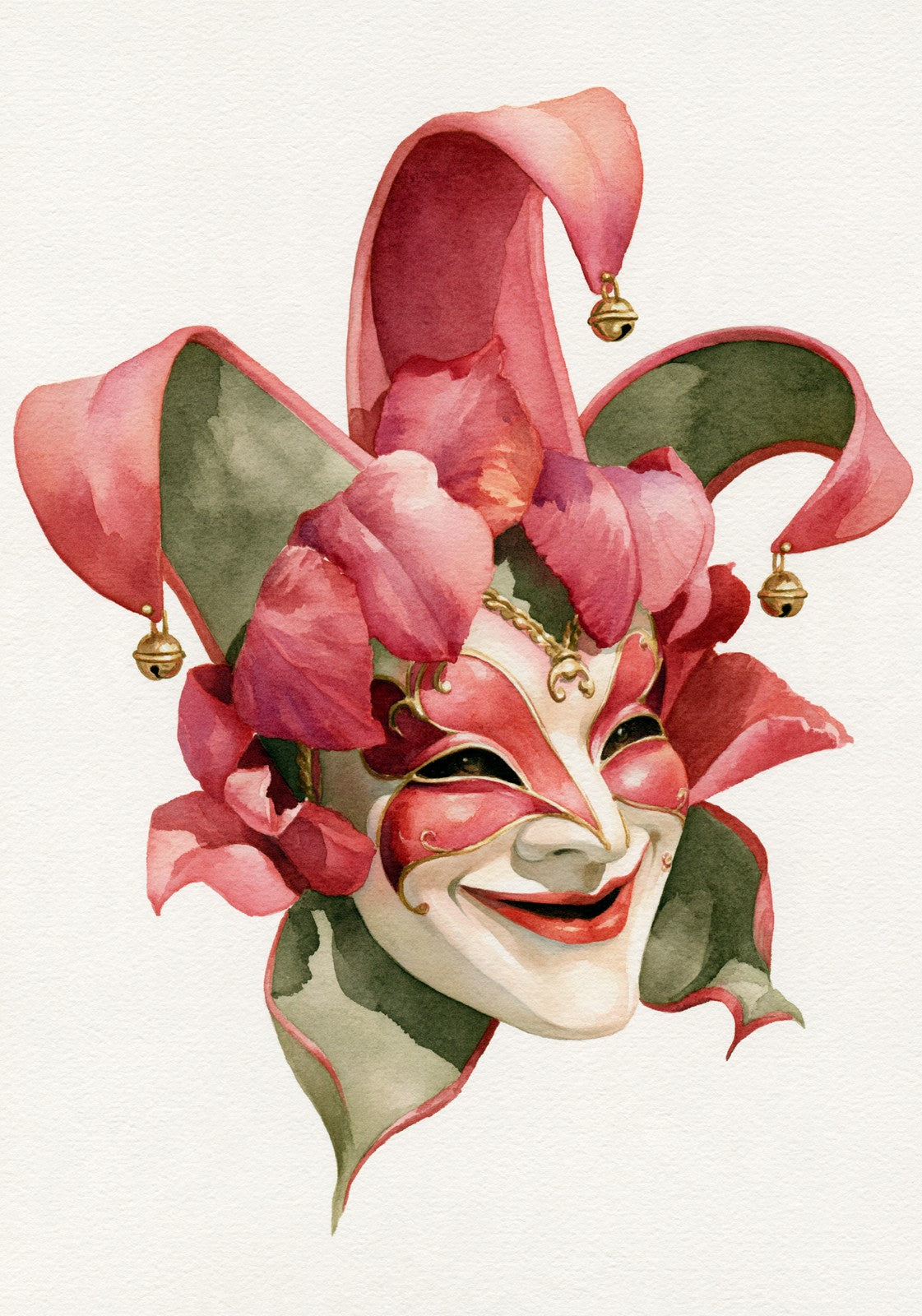 Jester Joker Mahjong Earrings | FWMJ58