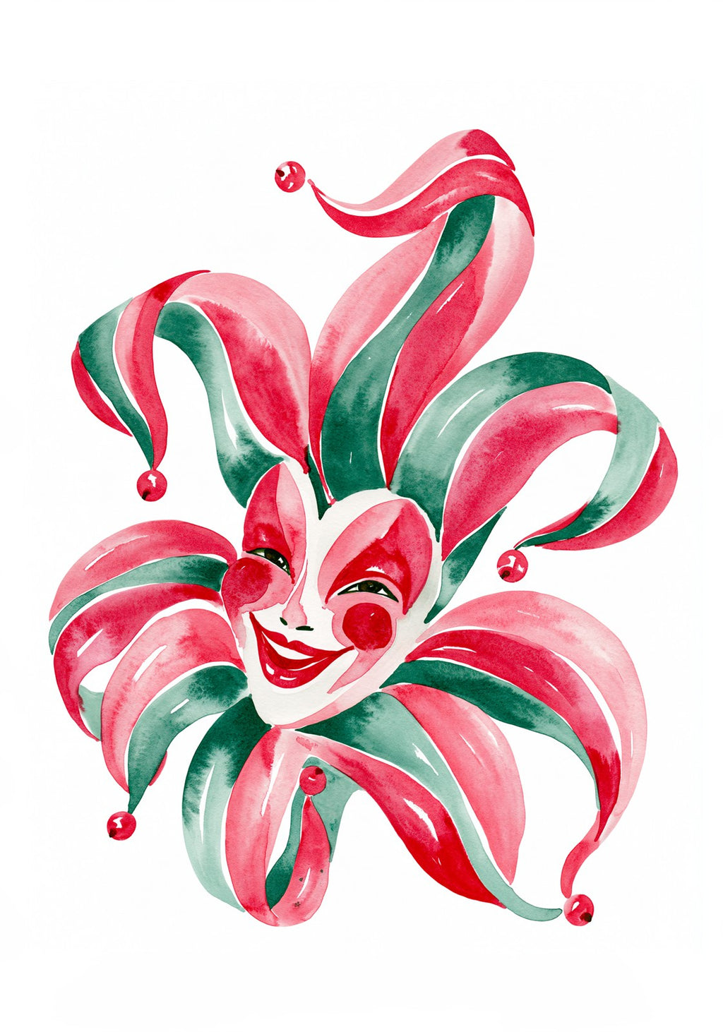 Petal Jester Mahjong Earrings | FWMJ59