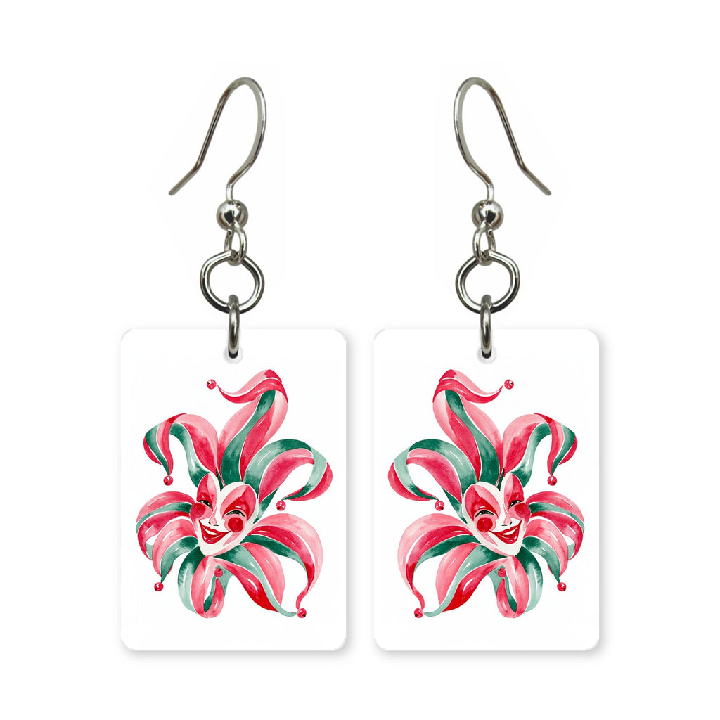 Petal Jester Mahjong Earrings | FWMJ59
