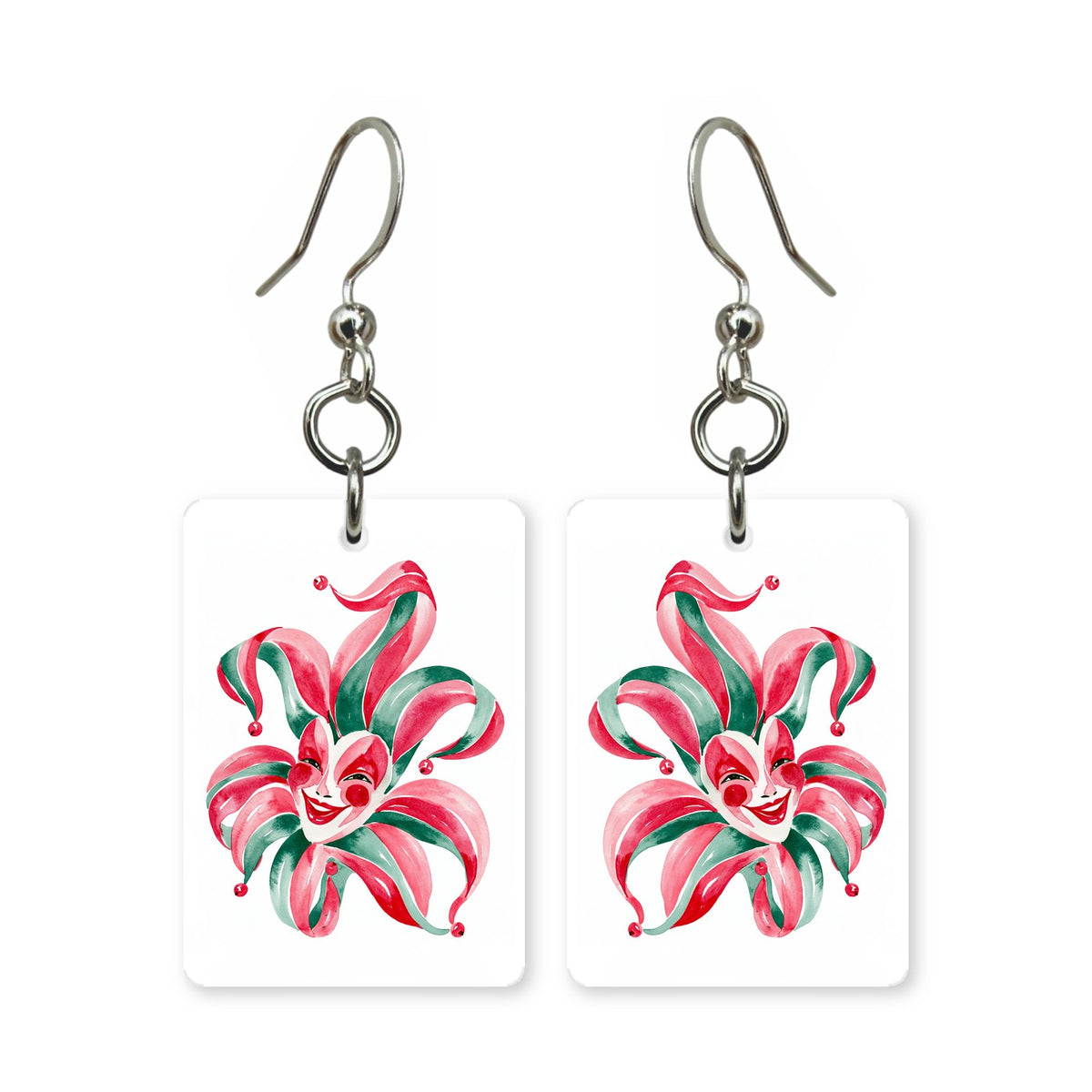 Petal Jester Mahjong Earrings | FWMJ59