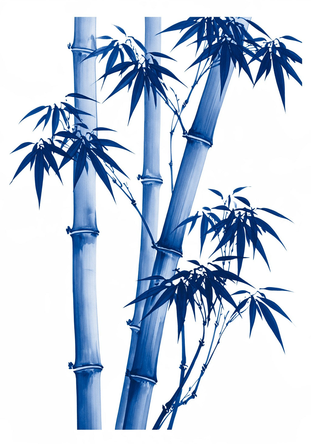 Blue Bamboo Hand Mahjong Earrings | FWMJ5