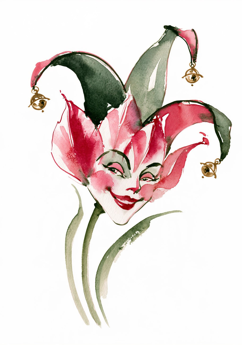 Bloom Jester Mahjong Earrings | FWMJ60