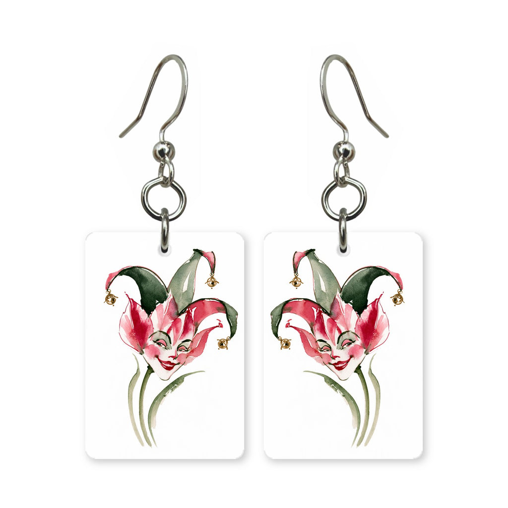 Bloom Jester Mahjong Earrings | FWMJ60