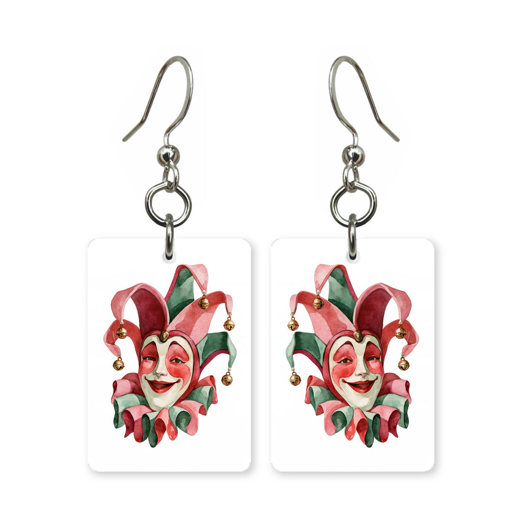 Jolly Jester Mahjong Earrings | FWMJ61