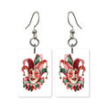 Jolly Jester Mahjong Earrings | FWMJ61