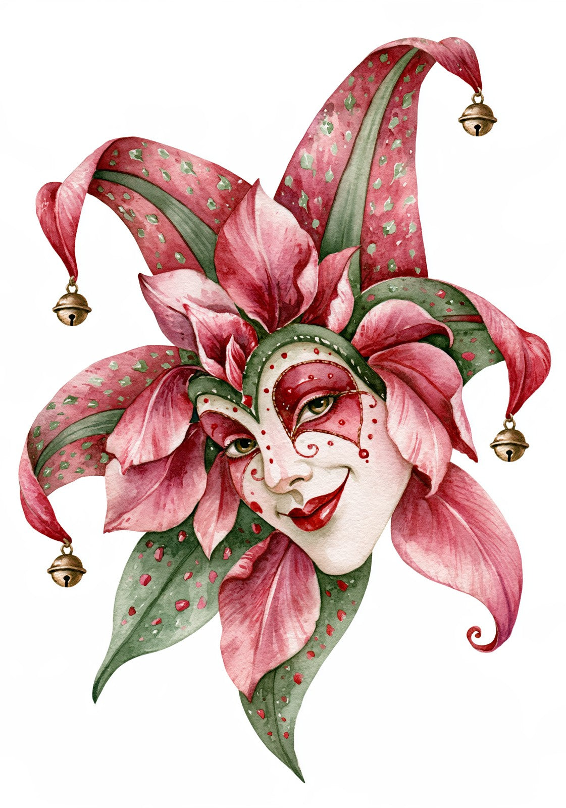 Lily Jester Mahjong Earrings | FWMJ62