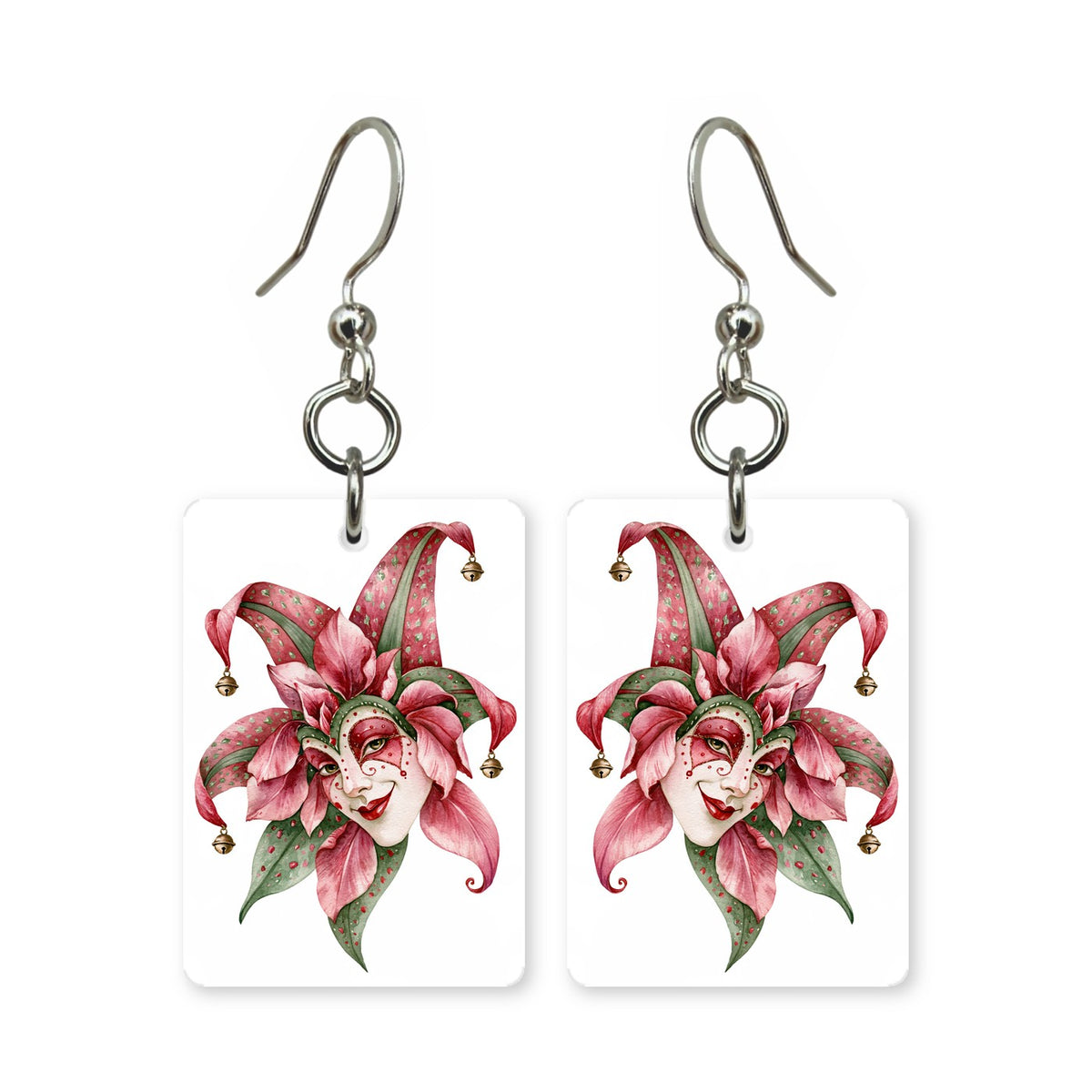 Lily Jester Mahjong Earrings | FWMJ62