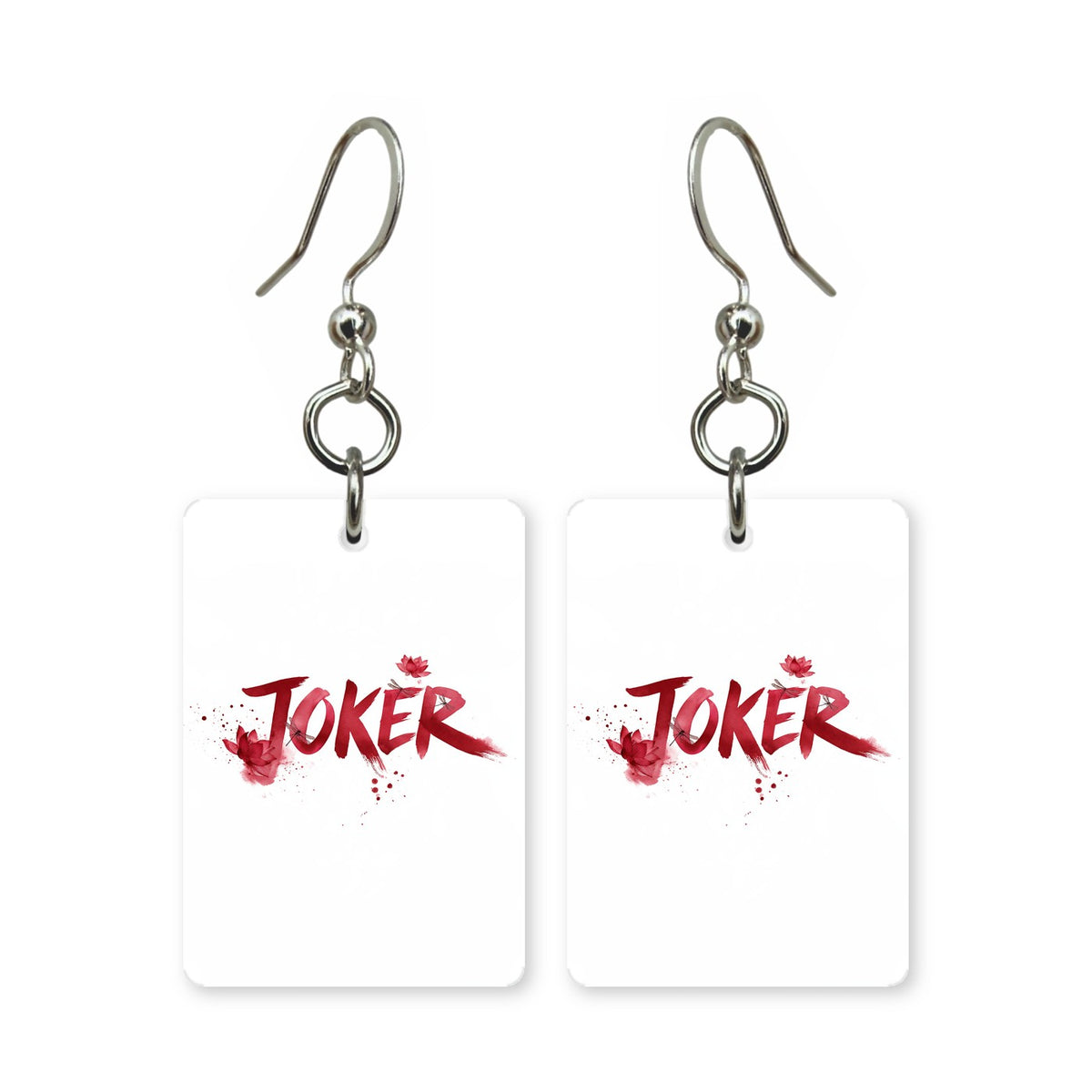 Joker Tile Mahjong Earrings | FWMJ66
