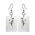 Lotus Dancer Mahjong Earrings | FWMJ67