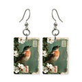 Tile Finch Mahjong Earrings | FWMJ72