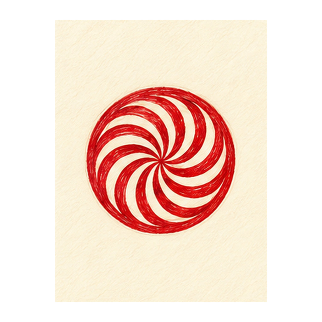 Pencil Bamboo One Dot Mahjong tile artwork FWMJ76