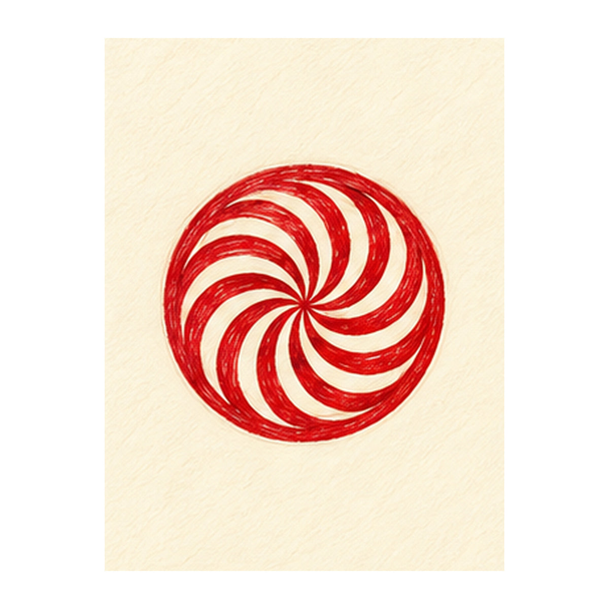 Pencil Bamboo One Dot Mahjong tile artwork FWMJ76