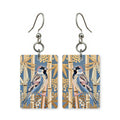 Gilded Sparrow Mahjong Earrings | FWMJ8