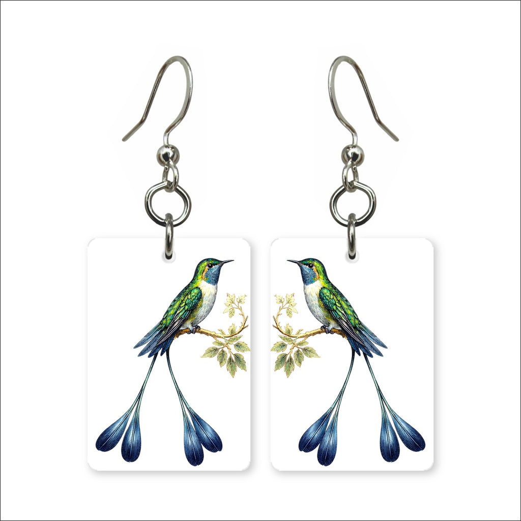 Streamertail Hummingbird Earrings | FWP129E