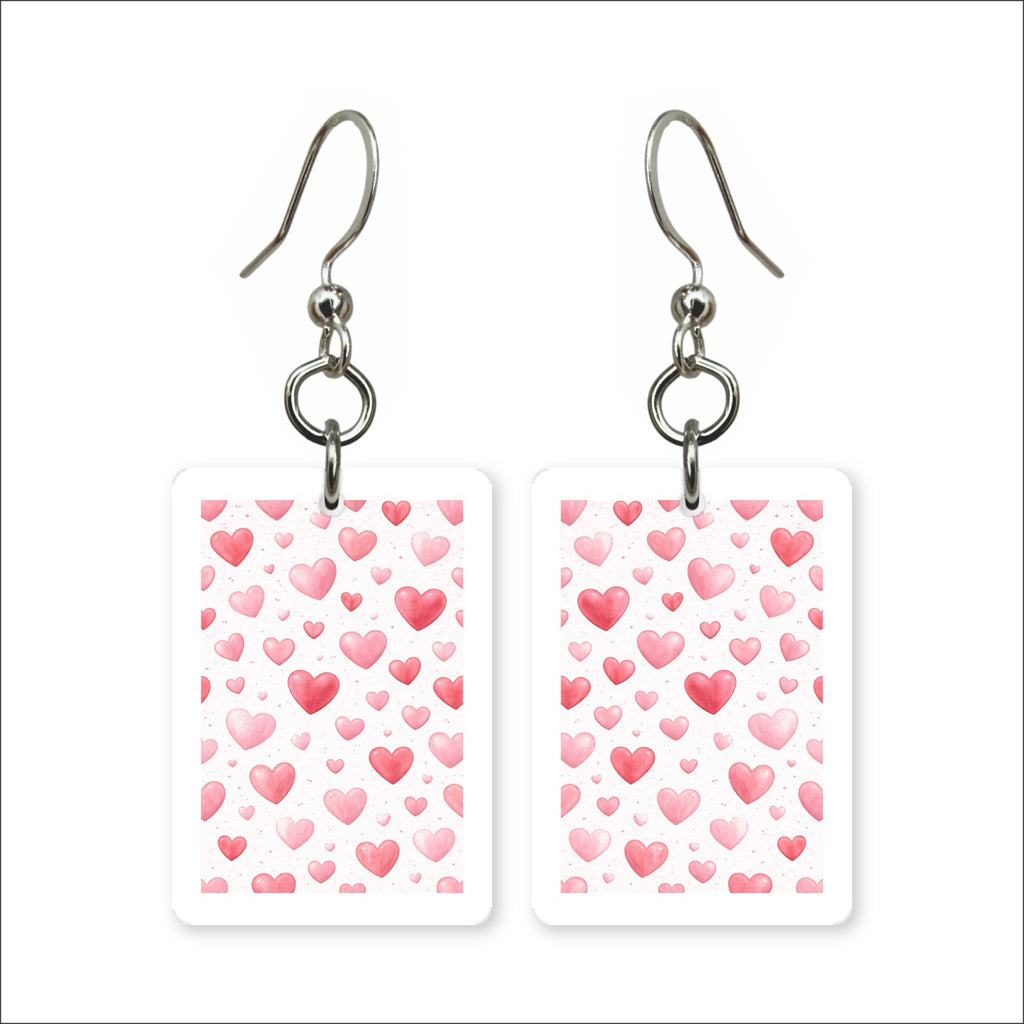 Heart Pattern Earrings | FWP17I