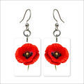 Red Poppy Earrings | FWP18I