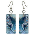 Blue Foam Fascination Earrings | FWX1005