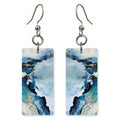 Blue Hope Breaking Through Earrings | FWX1014
