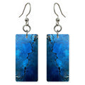 Midnight Resilience Fractured Earrings | FWX1017