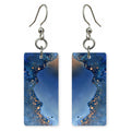 Navy and Copper Gratitude Earrings | FWX1018