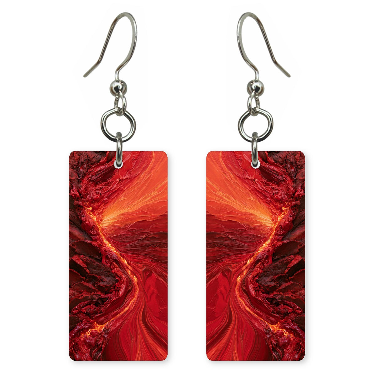 Red Fire Passion Earrings | FWX1022