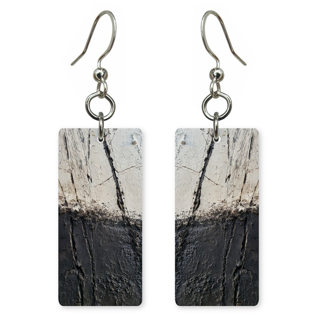 Bleached Ivory Honesty Earrings | FWX1037