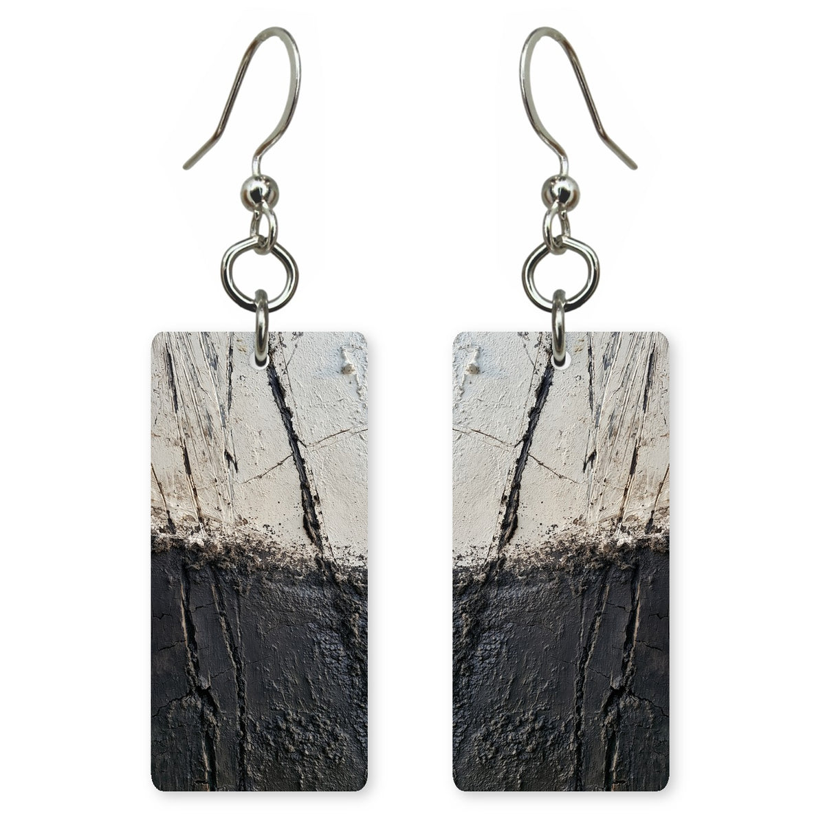 Bleached Ivory Honesty Earrings | FWX1037