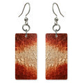 Cream and Rust Truce Earrings | FWX103