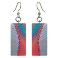 Rose and Aqua Tenderness Earrings | FWX1047