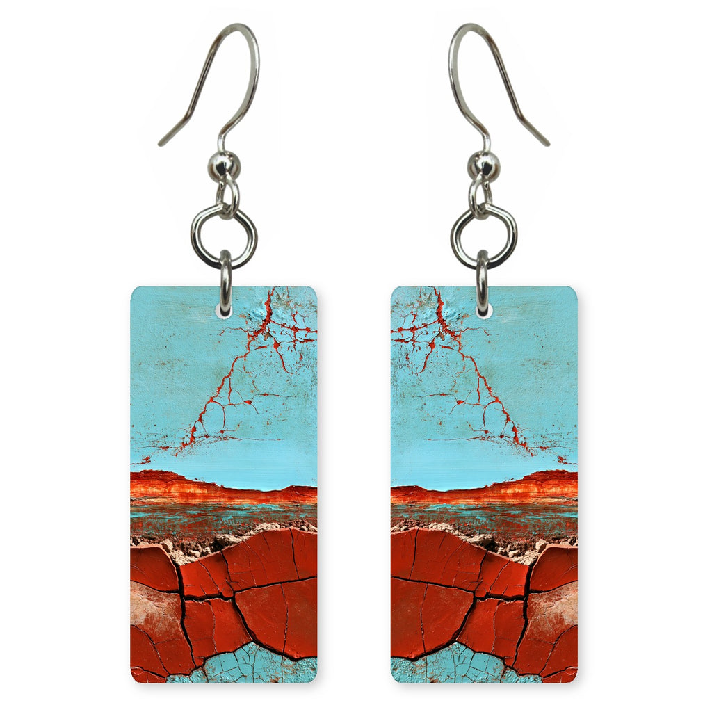 Blue Over Scars Earrings | FWX1050