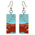 Blue Over Scars Earrings | FWX1050