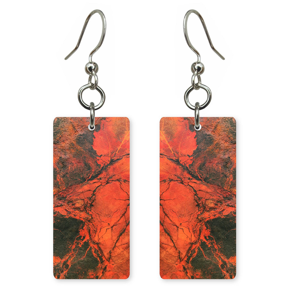 Lava Veins of Anger Earrings | FWX10