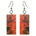 Lava Veins of Anger Earrings | FWX10