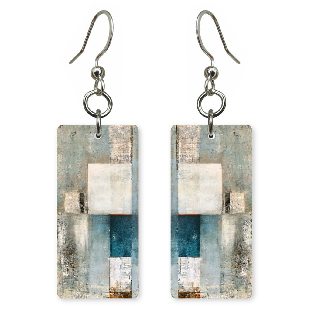 Teal Quiet Hope Earrings | FWX1108