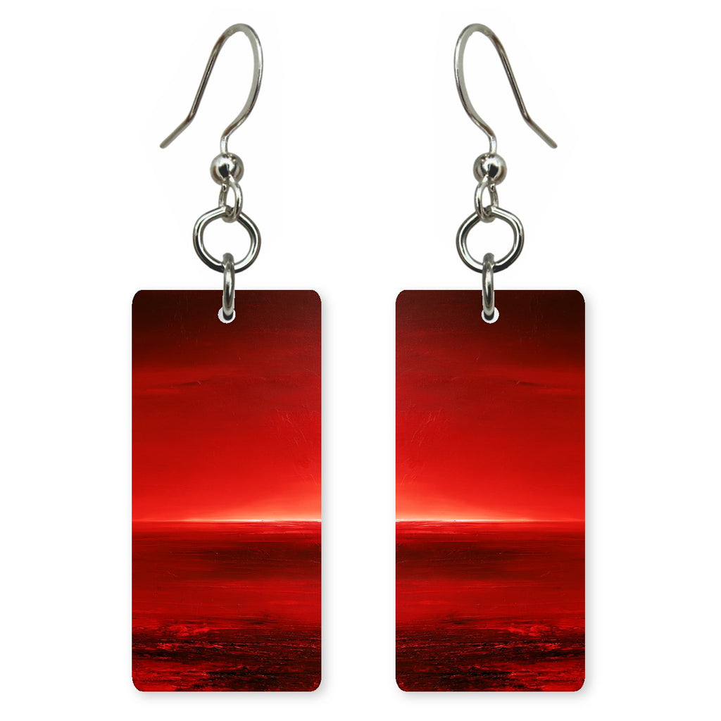 Ruby Dusk Loneliness Earrings | FWX110