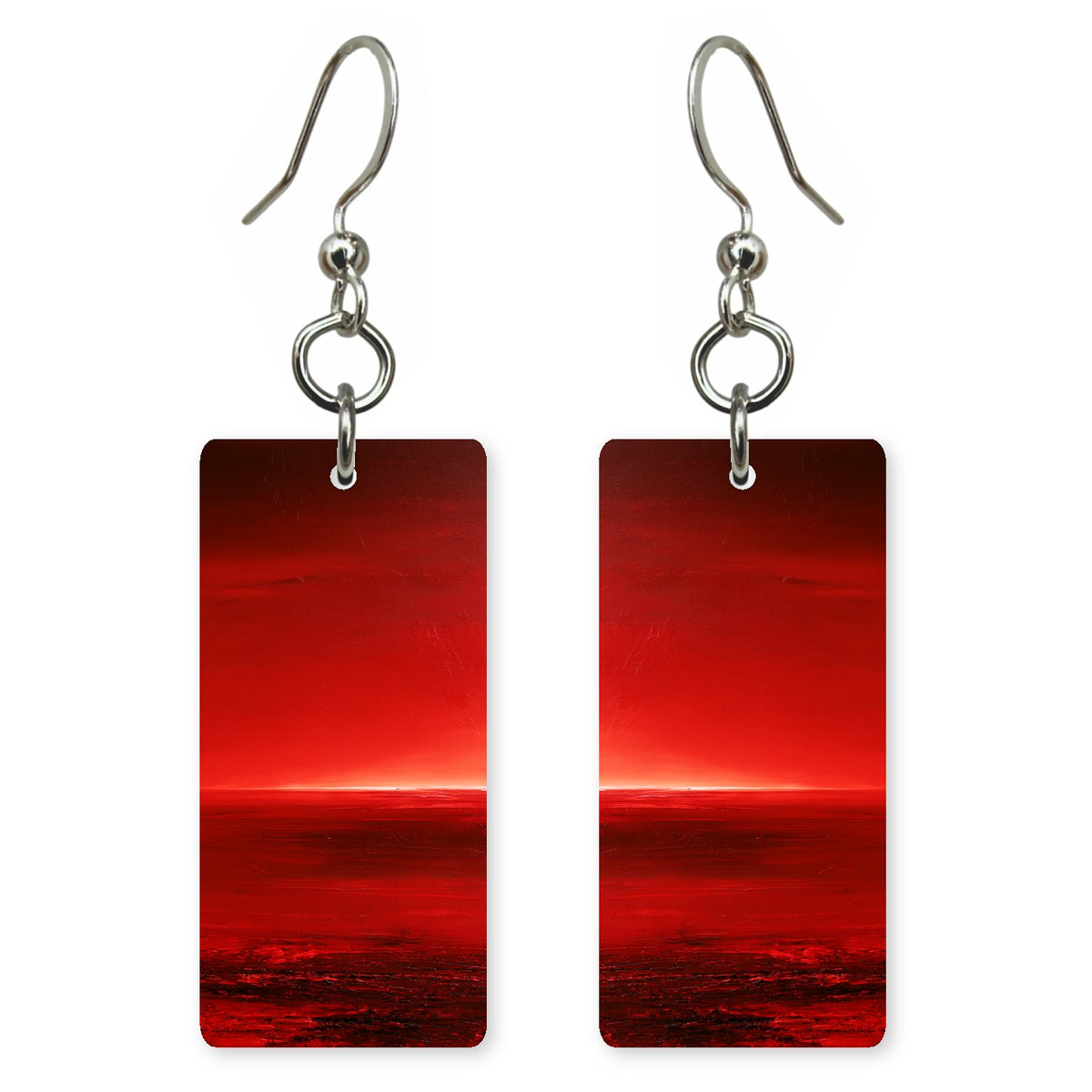 Ruby Dusk Loneliness Earrings | FWX110