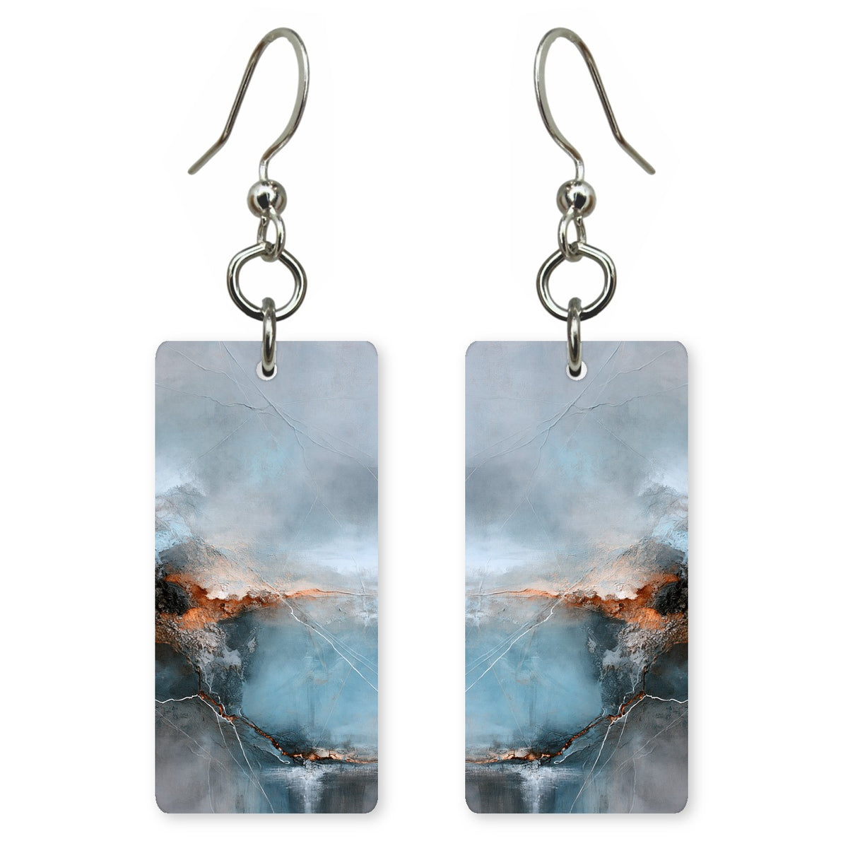 Blue Ache at Storm's Edge Earrings | FWX1111