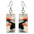 Orange Flame Passion Earrings | FWX1112