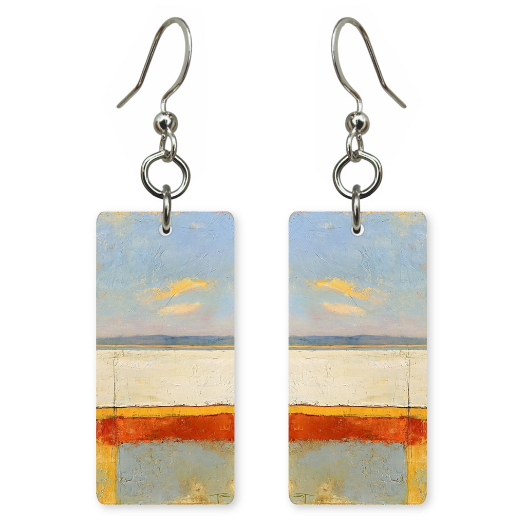 Marigold Dusk Relief Earrings | FWX1114