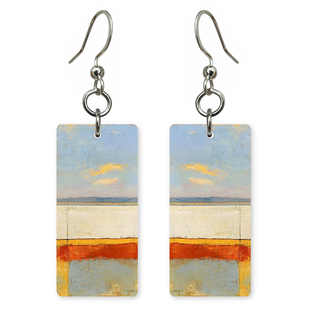 Marigold Dusk Relief Earrings | FWX1114