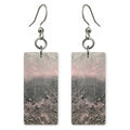 Blush Over Charcoal Ash Earrings | FWX1116