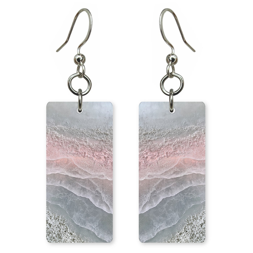Rose Quartz Tenderness Earrings | FWX1117
