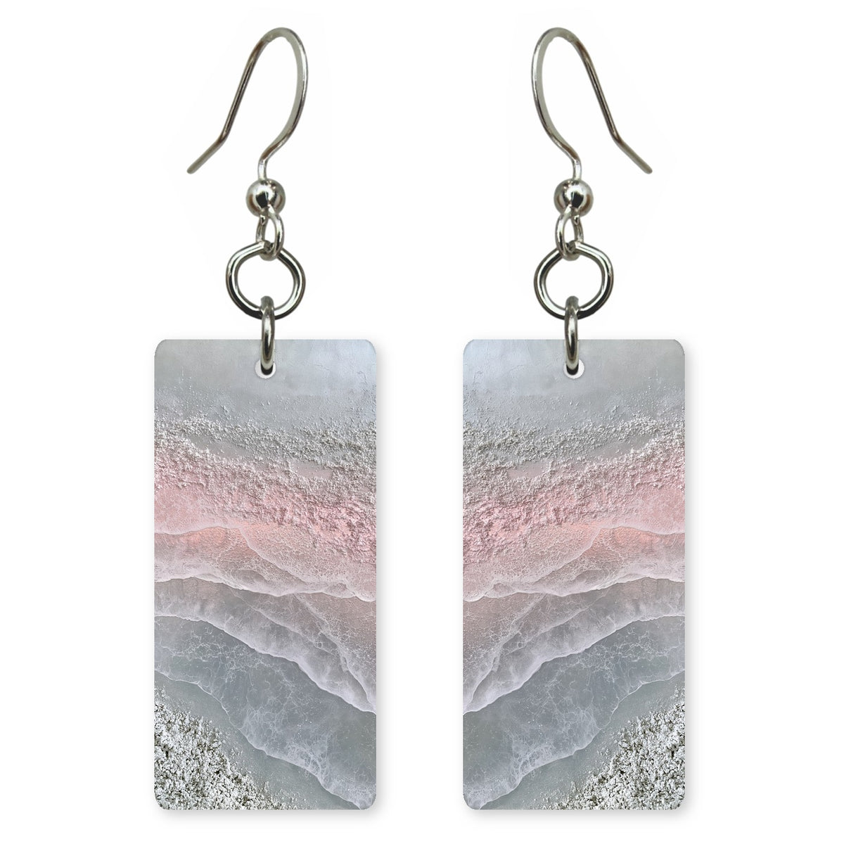 Rose Quartz Tenderness Earrings | FWX1117