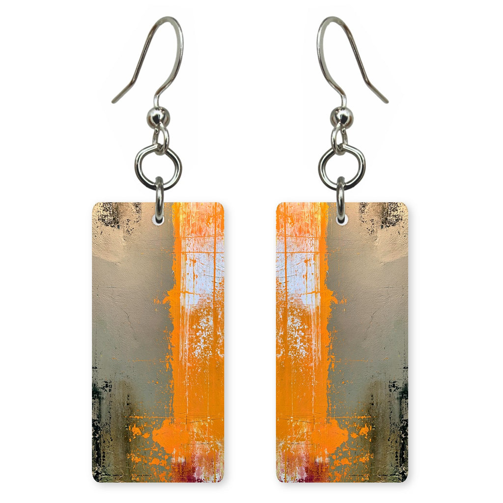 Marigold Streak Courage Earrings | FWX1128