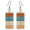 Terracotta Teal Steadiness Earrings | FWX1130