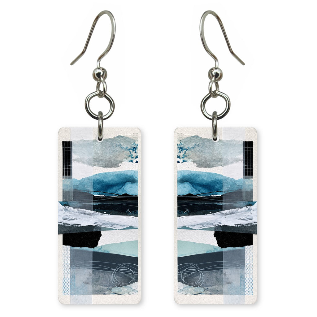 Blue Wave Ease Earrings | FWX1134