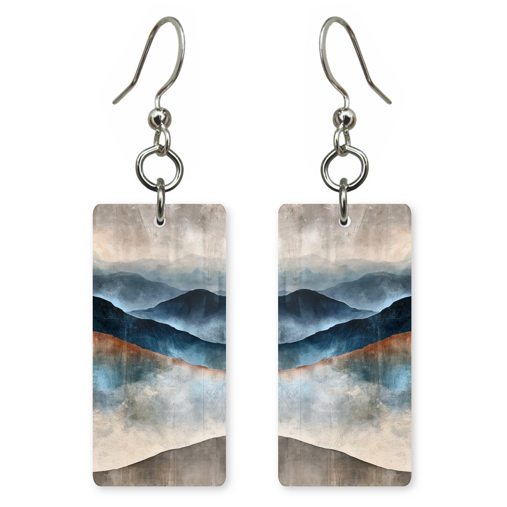Misted Blue Wistful Earrings | FWX1135