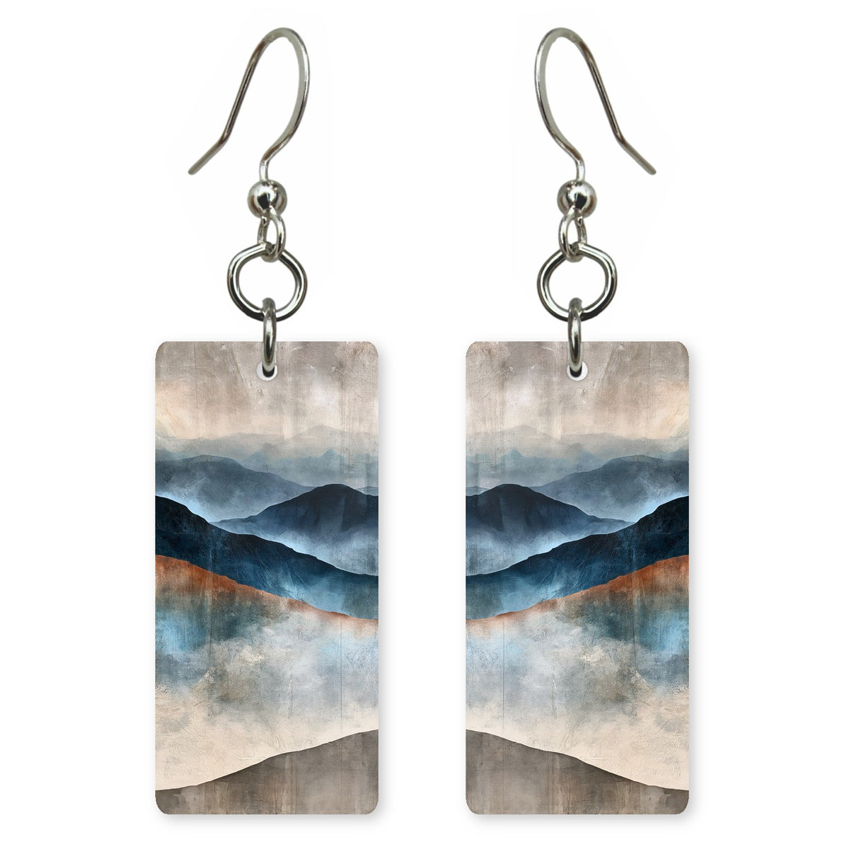 Misted Blue Wistful Earrings | FWX1135