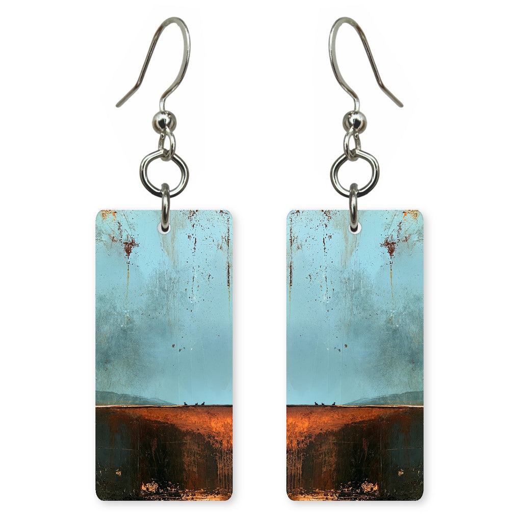 Aqua Hope in Haze Earrings | FWX1139