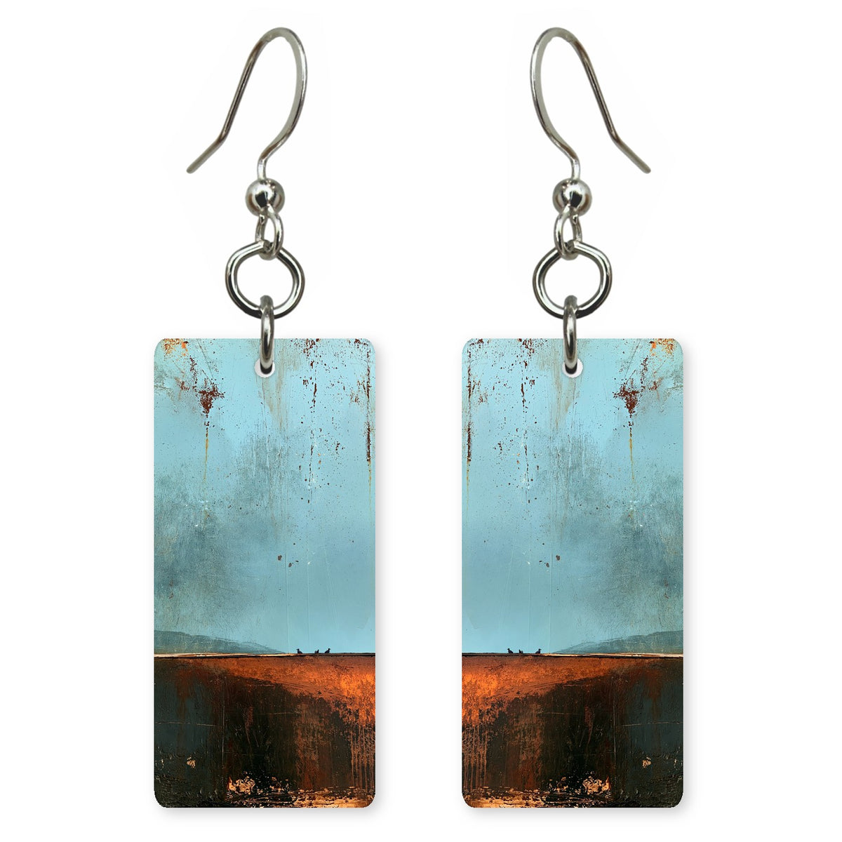 Aqua Hope in Haze Earrings | FWX1139